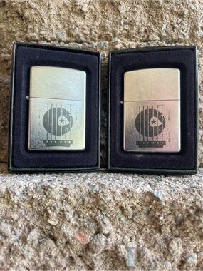 Vintage Zippo’s Marlboro "Guitar Strings & Star Pick" Lighters